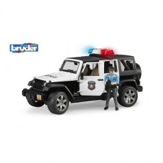   Bruder Jeep Wrangler Unlimited Rubicon rendőrségi jármű (02526)
