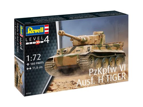 Revell PzKpfw VI Tiger Ausf. H 1:72 makett harcjármű (03262)