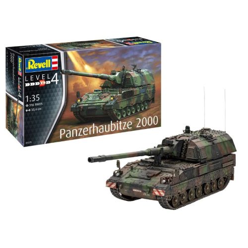 Revell Panzerhaubitze 2000  1:35 makett harcjármű (03279)