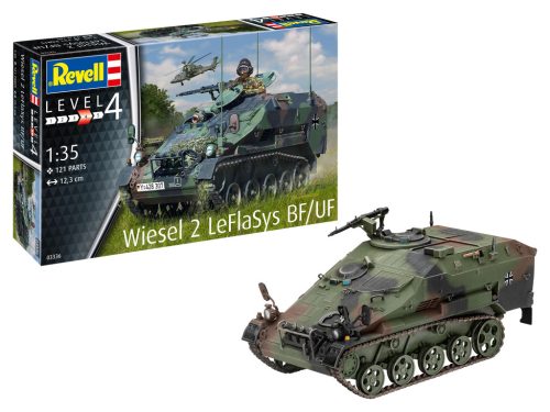 Revell Wiesel 2 LeFlaSys BF/UF 1:35 makett harcjármű (03336)