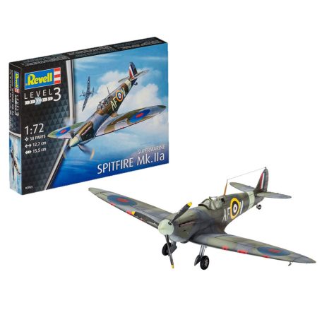 Revell Spitfire Mk. Iia  1:72 makett repülő (03953)