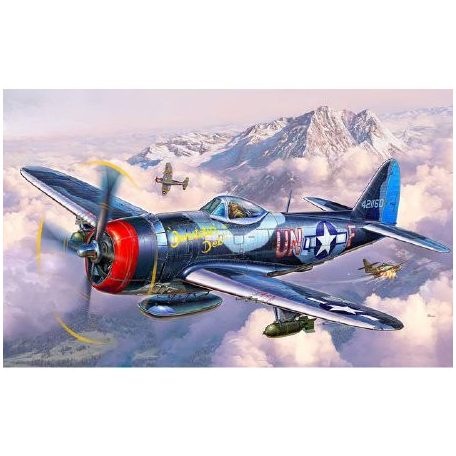 Revell P-47 M Thunderbolt  1:72 makett repülő (03984)