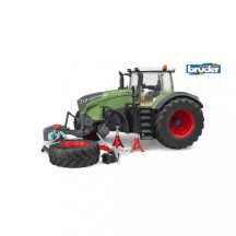   Bruder Fendt 1050 Vario traktor munkással és szervizberendezéssel (04041)