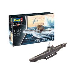   Revell German Submarine Type VII C/41 1:350 makett tengeralattjáró (05154)