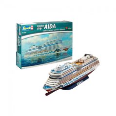   Revell Cruiser Ship AIDA - AIDAblu, AIDAsol, AIDAmar, AIDAstella  1:400 makett hajó (05230)