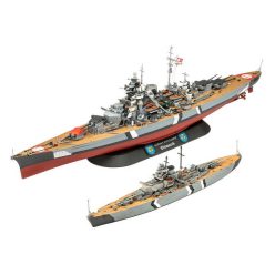   Revell Gift Set The Legendary Bismarck (1:700 & 1:1200) (05637)