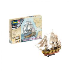   Revell Gift Set Battle of Trafalgar  1:225 makett készlet festékkel és kiegészítőkkel (05767)