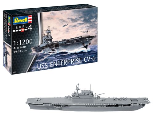 Revell USS Enterprise 1:1200 makett hajó (05824)