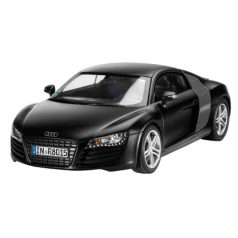 Revell Audi R8 black  1:24 makett autó (07057)