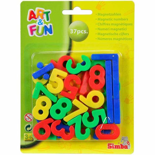 Art & Fun Mágneses szám készlet 37 db-os (104591457)