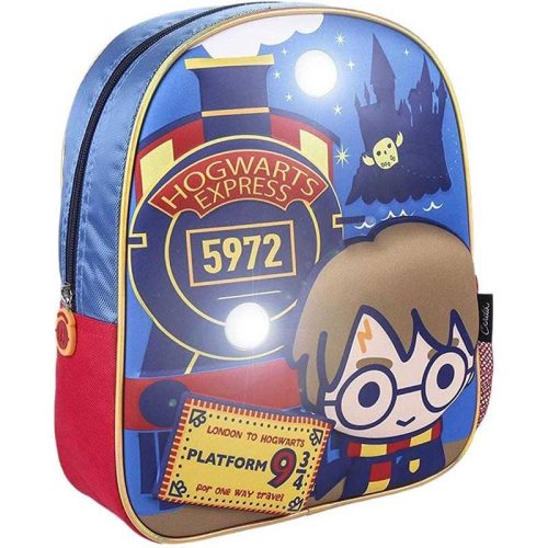 Cerda gyerek hátizsák 3D világítással Harry Potter 9 és 3/4 vágány 25 x 31 cm  (10462 C)