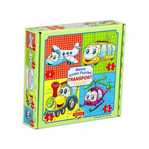 Puzzle Az első kirakóm 4 db-os közlekedés (109147)