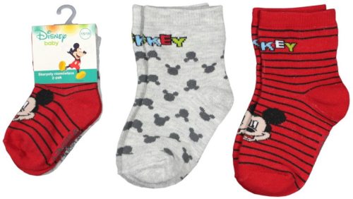 Disney Mickey Baba zokni 2 pár/csomag 15-18