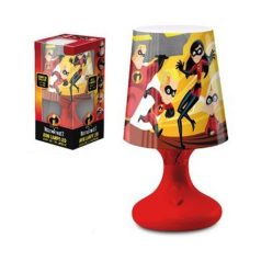   Mini LED Lámpa Disney The Incredibles, A Hihetetlen család piros talppal