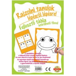   Munkafüzet Rajzolni tanulok fejlesztő tábla békás narancssárga (140101008)