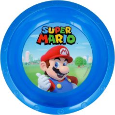 Super Mario műanyag mélytányér, Kék