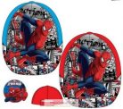 Spiderman, Pókember gyerek baseball sapka, 52 cm, piros, Képregényes