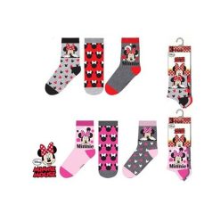 Disney Minnie gyerek zokni 3 pár/csoma 31-34 felső sor