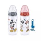 Baba tanuló itatópohár NUK Disney Minnie hőmérséklet jelzővel 300 ml piros *