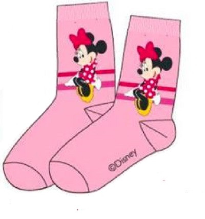 Disney Minnie gyerek zokni 1 pár/csomag 31/34 rózsaszín