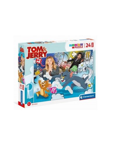 Tom és Jerry - 24 db-os maxi puzzle - Clementoni (24212)