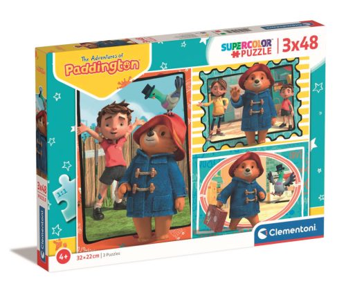 Clementoni Puzzle 3x48 db - Paddington (25274)