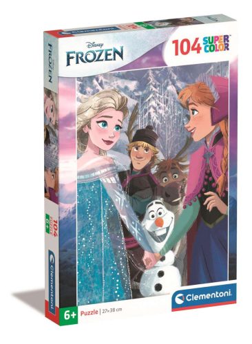 Clementoni 104 db-os puzzle - Frozen - Jégvarázs (25742)