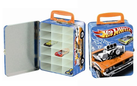 Klein Hot Wheels 18 férőhelyes autótároló fémdoboz (2883)