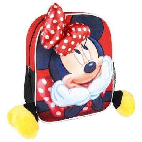 Disney Minnie 3 D Gyerek hátizsák, táska applikációval 23 x 28 x 9 cm