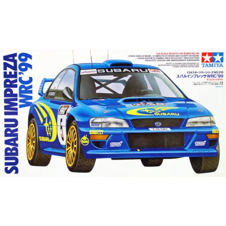 Tamiya Subaru Impreza WRC 99  1:24 makett autó (300024218)