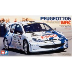 Tamiya Peugeot 206 WRC  1:24 makett autó (300024221)