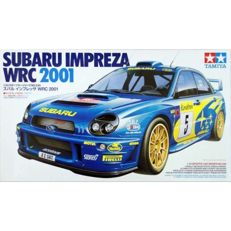 Tamiya Subaru Impreza WRC 2001  1:24 makett autó (300024240)