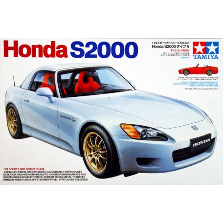 Tamiya Honda S2000 1:24 makett autó (300024245)