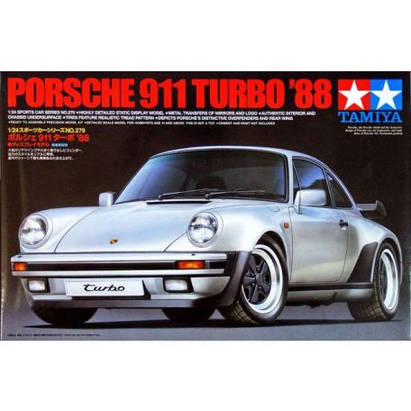 Tamiya Porsche 911 Turbo 1988  1:24 makett autó (300024279)