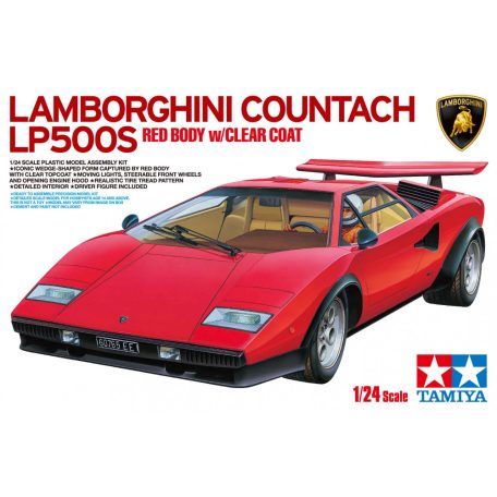 Tamiya Lamborghini Countach LP500S  1:24 makett autó (300025419)
