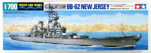 Tamiya US Navy BattleShip BB-62 NEW JERSEY  1:700 makett hajó (300031614)