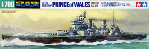 Tamiya British BattleShip Prince of Wales Battle of Malaya  1:700 makett hajó (300031615)