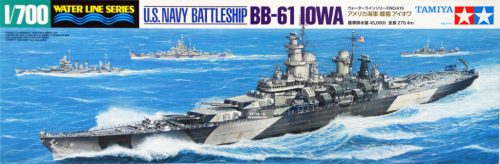 Tamiya US Navy BattleShip BB-61 Iowa  1:700 makett hajó (300031616)