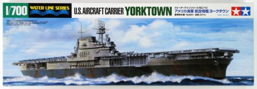 Tamiya US Aircraft Carrier YORKTOWN  1:700 makett hajó (300031712)