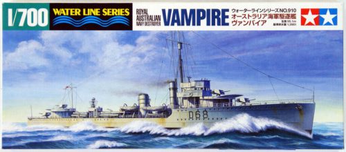 Tamiya Australian Navy Destroyer VAMPIRE  1:700 makett hajó (300031910)