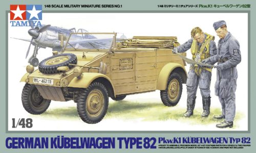 Tamiya Kuebelwagen Type 82  1:48 makett harcjármű (300032501)