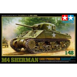   Tamiya US Medium Tank M4 SHERMAN Early Production  1:48 makett harcjármű (300032505)