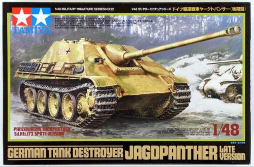 Tamiya Tank Destroyer Jagdpanther Late Version  1:48 makett harcjármű (300032522)