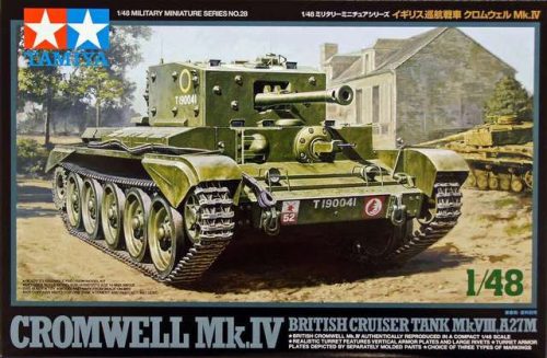 Tamiya British Cruiser Tank Cromwell Mk.IV  1:48 makett harcjármű (300032528)