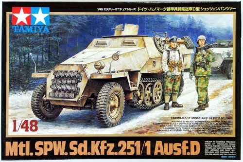 Tamiya Mtl.SPW.Sd.kfz 25 1:48 makett harcjármű (300032564)