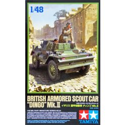   Tamiya British Armored Scout Car DINGO Mk.II  1:48 makett harcjármű (300032581)