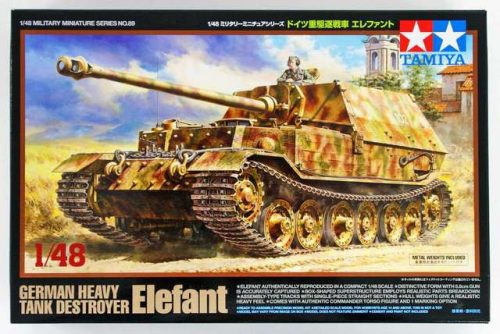 Tamiya German Heavy Tank Destroyer Elefant  1:48 makett harcjármű (300032589)