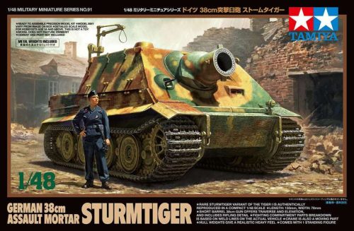 Tamiya German 38cm Assault Mortar Sturmtiger  1:48 makett harcjármű (300032591)