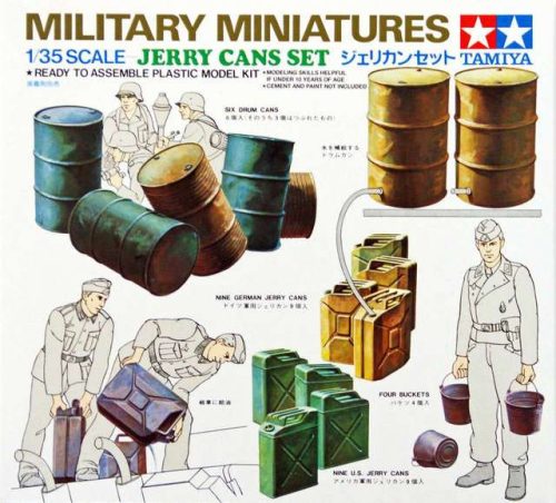 Tamiya Jerry Cans Set  makett készlet (300035026)