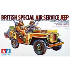   Tamiya British Special Air Service Jeep  1:35 makett harcjármű (300035033)
